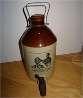 H. Dickson Stoneware Jug Drink Dispenser