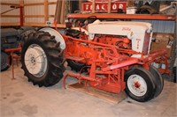 1957 Ford 740 with cultivators,