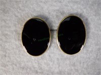 14kt Black Onyx Earrings