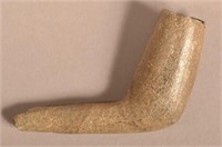 Stone Pipe of "Elbow" Form, Thin Walled Bowl