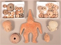 Collection of Precolumbian Terra Cotta Objects
