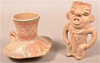 2 Meso-American Pottery Items