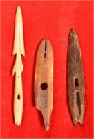 3 Inuit Harpoon Sections