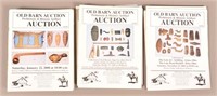 25 "Old Barn" Indian Artifact Auction Catalogs