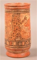 Contemporary Meso-American Pottery Vessel