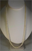 14kt Accented Cultured Pearl Necklace