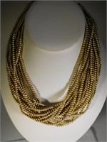 Vintage Carolee 16 Strand Pearl Necklace