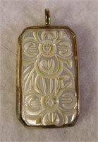 Sterling Silver Mother-of-Pearl Pendant