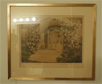 “The Coming Out of Rosa” framed and signed