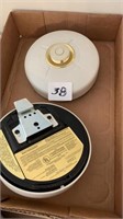 Two vintage doorbells made by MasterCard