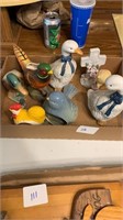 Job lot of ceramic figurines of animals