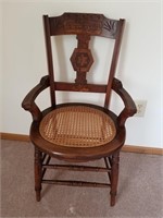 Eastlake Chair w/ Cane seat