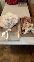 Lot of two boxes of miscellaneous decor and one