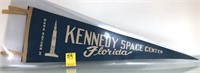 KENNEDY SPACE CENTER VINTAGE PENNANT