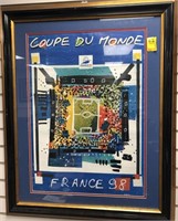 FRENCH WORLD CUP POSTER