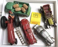 TRAY OF VINTAGE TOY CARS