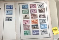US DUCK HUNTING STAMPS, MOST UNUSED