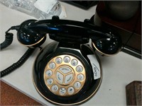 Black vintage phone