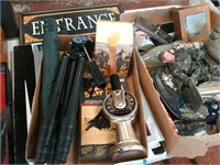 Box of misc items