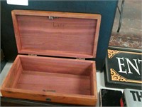 Lane wood box