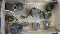 10 assorted locks