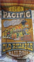 Pacific Railroad sign