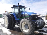 104- 2002 New Holland 8670A MFWD Tractor