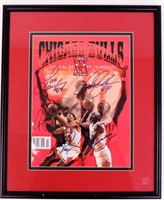 Signed 95-96 Chicago Bulls Yearbook