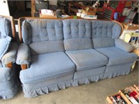 2 pc Living Room Set - (3) Cushion Sofa and Chair
