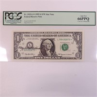 Signed $1.00 Bill