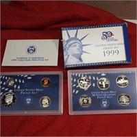 1999 United States Mint Proof Set