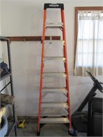 Werner 8ft Fiberglass Folding Ladder