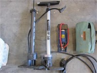 Hand Air Pumps- Bike Lock- Seat