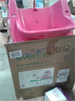 Evenflow 3 in 1 high chair - pink