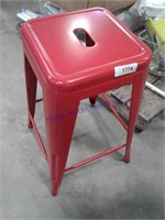 Red stool