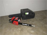 Homelite 18" Gas Chainsaw w/ Carrying Case-