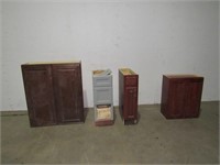 (Qty - 4) Cabinets-