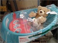 Smart sling 3 stage tub & teddy bear