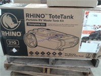 RHINO portable waste tank kit inbox w/extra hose