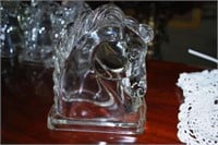 4 Horse Head Candy Containers