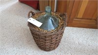 Carboy with basket
