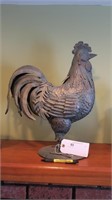 Tin rooster, 20" H.