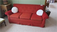 Retro upholstered sofa,