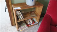 24" Pine shelf with assorted children's books