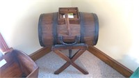 Barrel churn with stand