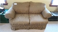 Broyhill upholstered love seat,