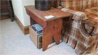Pair of 16" x 24" pine bench/stands