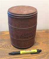 Briggs wooden barrel tobacco humidor
