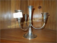 Sterling Silver Candle Holder (4 Candles)