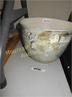 10" Decorative Clay planter